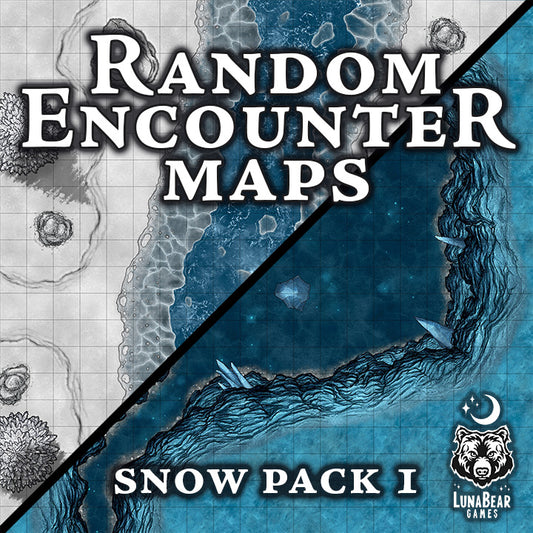 Random Encounter Maps - Snow Pack 1